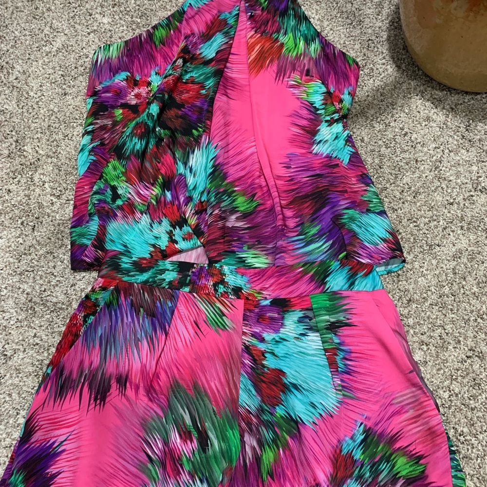 Boutique multicolor matching set